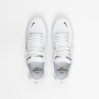 Nike SB Ishod Premium Shoes in White and Black and White - Black thumbnail