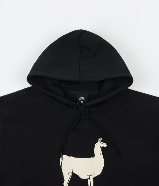 Nike SB Llama Hoodie - Black / Coconut Milk | Flatspot