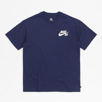 Nike SB Logo T-Shirt - Midnight Navy thumbnail
