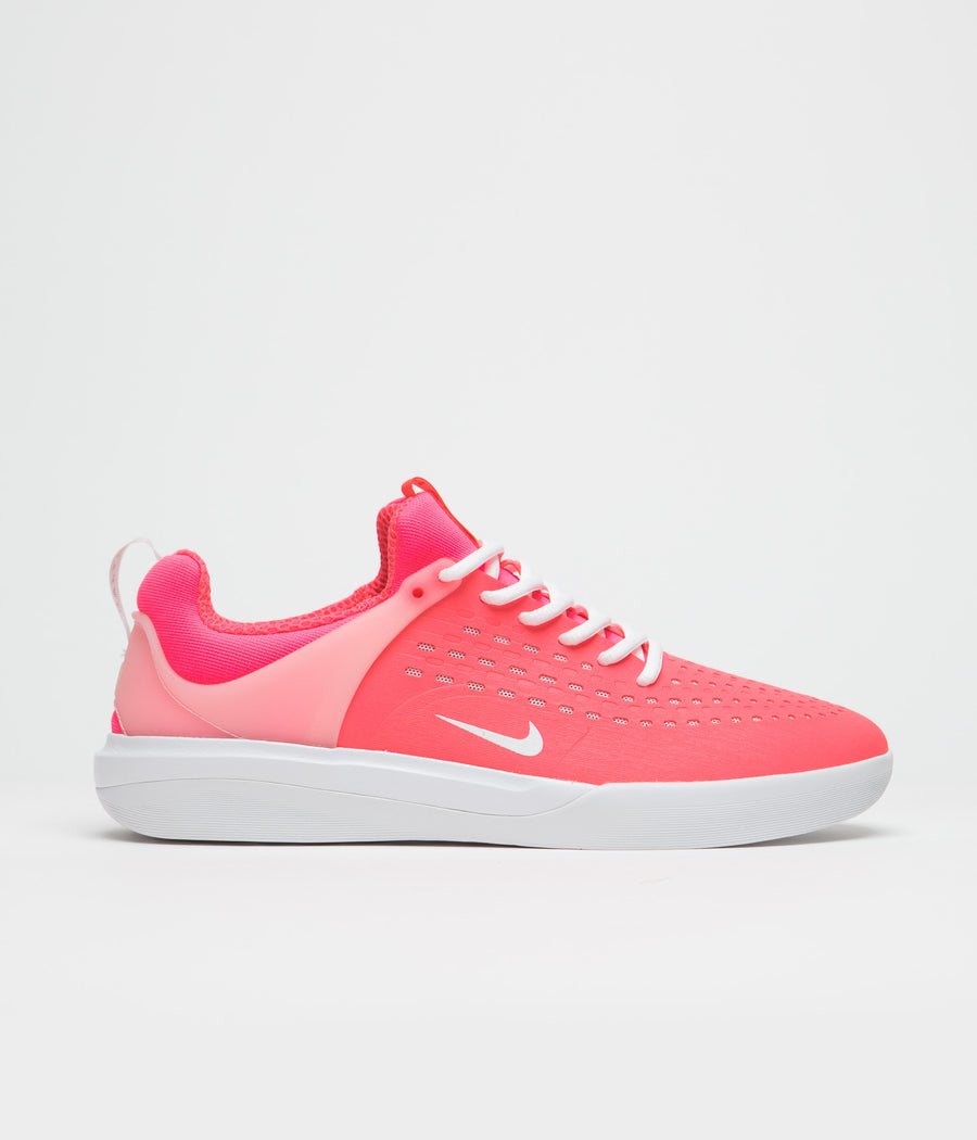 Nike SB Nyjah 3 Shoes - Hot Punch / White - Hot Punch - Hot Punch