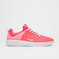 Nike SB Nyjah 3 Shoes in Hot Punch and White and Hot Punch - Hot Punch thumbnail