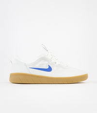 Nike SB Nyjah Free 2 Shoes in Summit White and Light Photo Blue