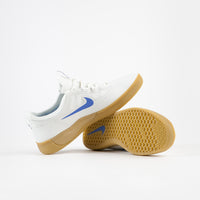 Nike SB Nyjah Free 2 Shoes in Summit White and Light Photo Blue thumbnail