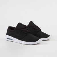 Nike SB Stefan Janoski Max Shoes - Black / Black - White thumbnail
