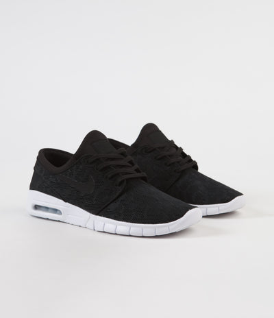 Nike SB Stefan Janoski Max Shoes - Black / Black - White