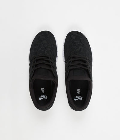 Nike SB Stefan Janoski Max Shoes - Black / Black - White