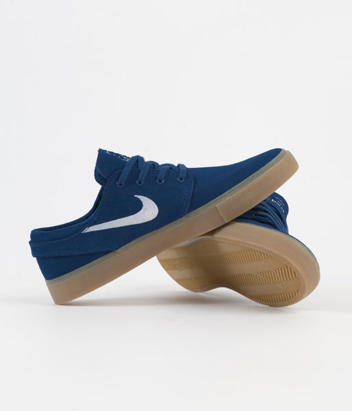 leerboek Oxideren Roeispaan Nike SB Stefan Janoski RM Shoes - Court Blue / White - Court Blue | Flatspot