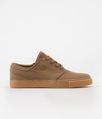 Nike SB Stefan Janoski Shoes in Golden Beige and Golden Beige and Gum Yellow