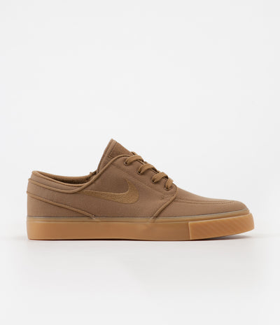 Nike SB Stefan Janoski Shoes in Golden Beige and Golden Beige and Gum Yellow