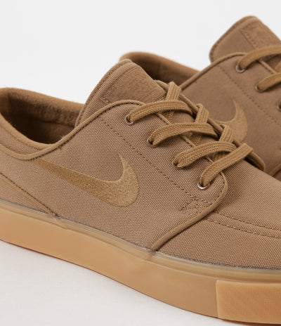 Nike SB Stefan Janoski Shoes in Golden Beige and Golden Beige and Gum Yellow