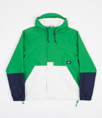 Nike SB Storm-FIT Winterized Jacket in Lucky Green and Sail / Midnight Navy