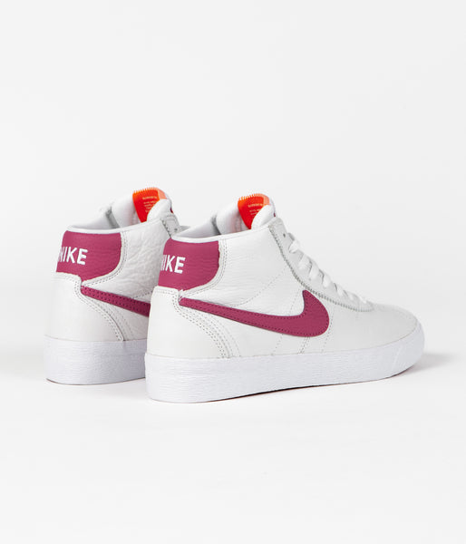 nike sb bruin high white