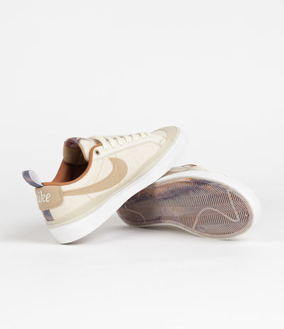 Nike SB x Doyenne Blazer Low Shoes - Coconut Milk / Rattan - Limestone - Rattan