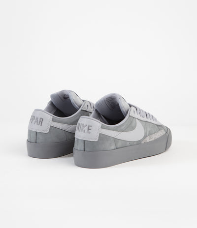 Nike SB x FPAR Blazer Low Shoes in Cool Grey and Wolf Grey
