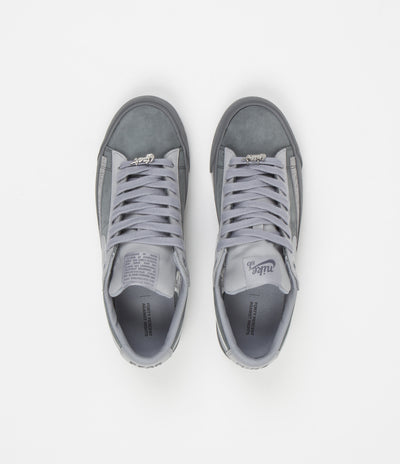 Nike SB x FPAR Blazer Low Shoes in Cool Grey and Wolf Grey