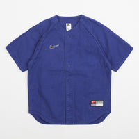 Nike SB x MLB Baseball Jersey in Deep Royal Blue and White thumbnail