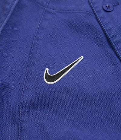 Nike SB x MLB Baseball Jersey in Deep Royal Blue and White
