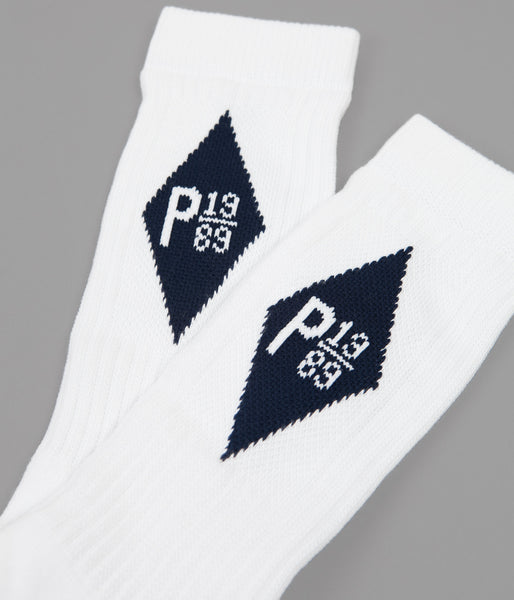 Parlez Zulu Socks Navy Flatspot
