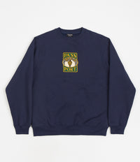 Pass Port Vase Crewneck Sweatshirt in Navy