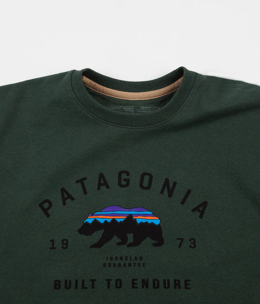 Patagonia Arched Fitz Roy Bear Uprisal Crewneck Sweatshirt