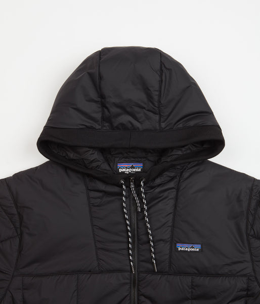 Patagonia Box Quilted Hooded Jacket Black Flatspot
