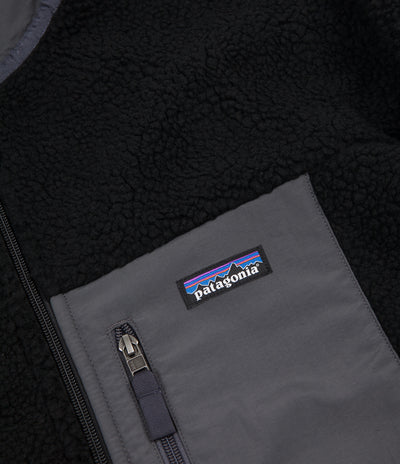 Patagonia Classic Retro-X Jacket - Black / Forge Grey