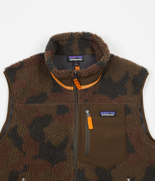 Patagonia camo vest top