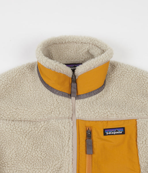 Patagonia Classic Retro X Vest Pelican Wren Gold Flatspot