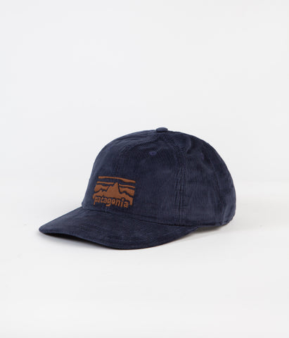Patagonia Corduroy Cap Fitz Roy Rambler New Navy Flatspot