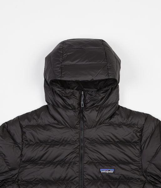 Patagonia Down Sweater Hooded Pullover Jacket - Black | Flatspot