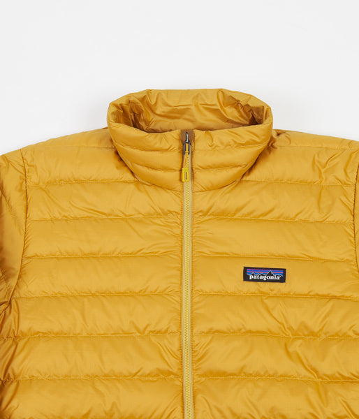 Patagonia Down Sweater Jacket Buckwheat Gold Flatspot