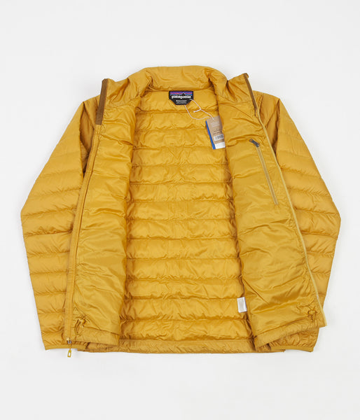 Patagonia Down Sweater Jacket Buckwheat Gold Flatspot