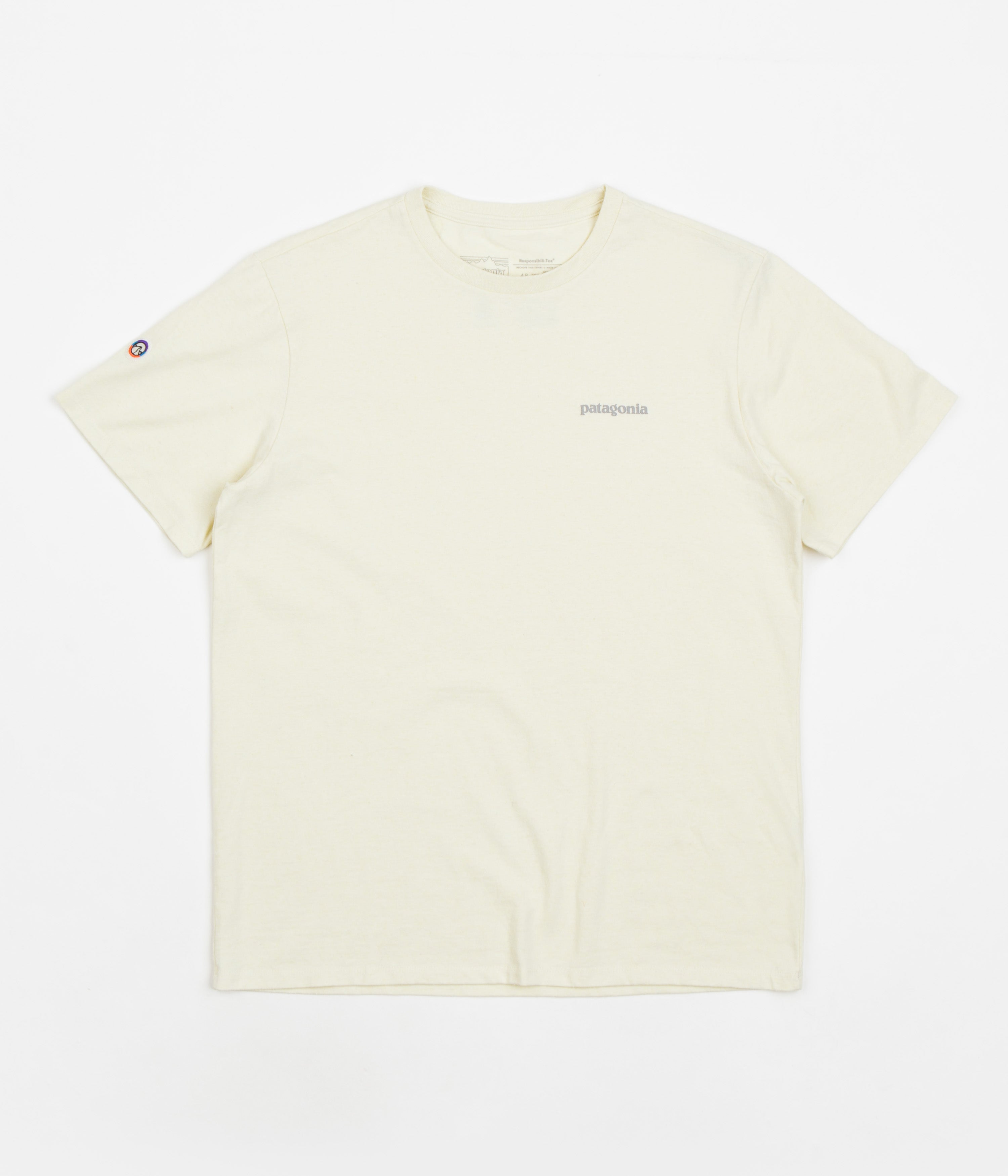 Patagonia Fitz Roy Icon Responsibili-Tee T-Shirt - Birch White