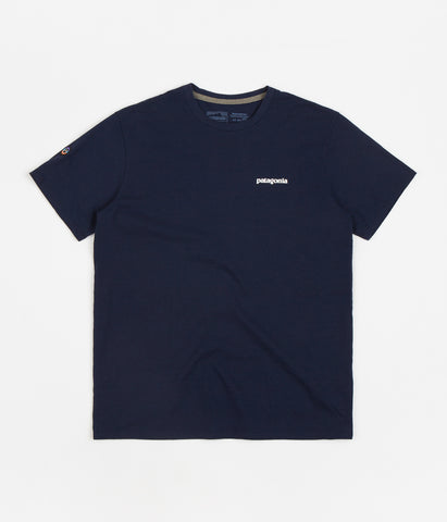 Navy patagonia clearance t shirt