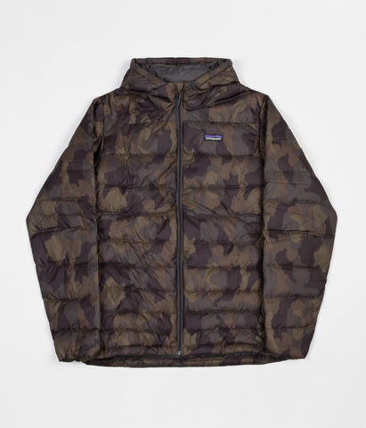 Patagonia camo down jacket store