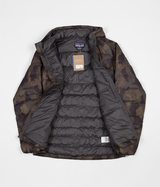 Patagonia hi loft 2025 down hoody camo