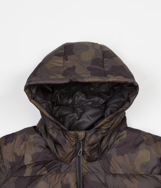 Patagonia hi loft on sale down hoody camo