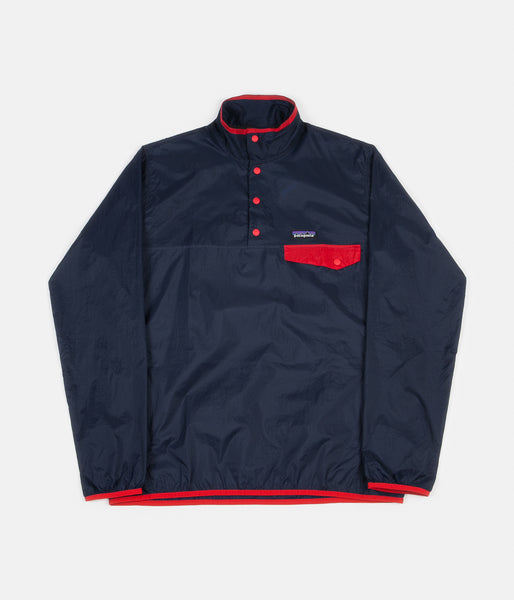 Patagonia Houdini Snap T Pullover Stone Blue New Navy Flatspot