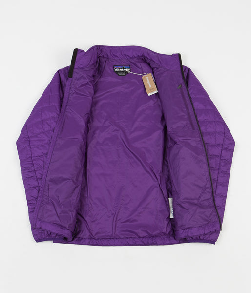 Patagonia Nano Puff Jacket Purple Flatspot