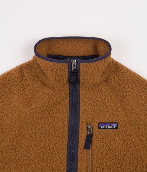 Patagonia Retro Pile Fleece Jacket Bear Brown Flatspot