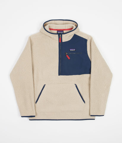 Patagonia retro pile half zip discount