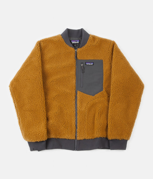 Patagonia Retro X Bomber Jacket Wren Gold Flatspot
