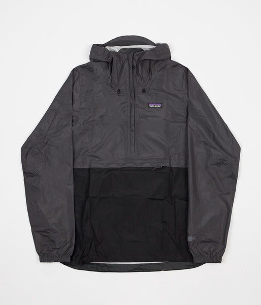 Patagonia torrentshell forge grey top