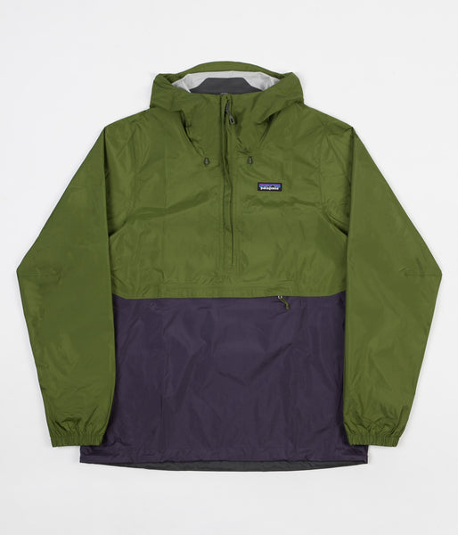 Patagonia Torrentshell Pullover Jacket Sprouted Green Flatspot