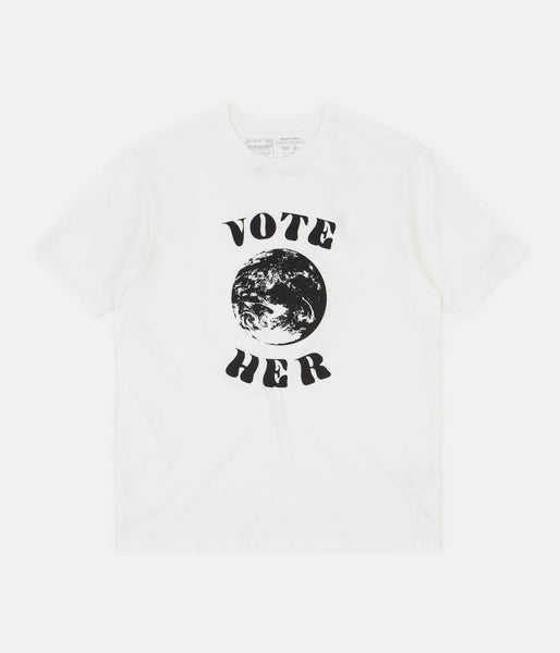 Patagonia Vote Her Organic T-Shirt - White | Flatspot