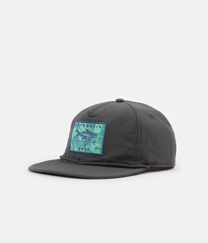 Patagonia Waterfarer Cap - Geodesic Flying Fish: Forge Grey