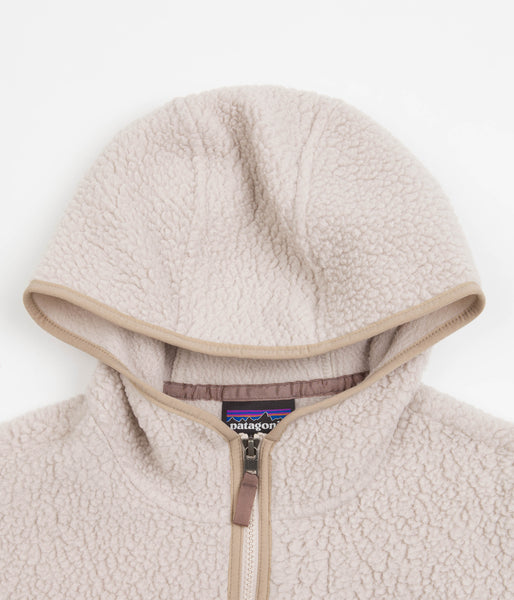 Patagonia women's retro deals pile fleece hoodie