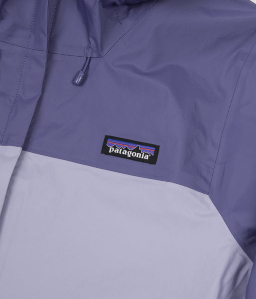 Patagonia Womens Torrentshell 3L Jacket Light Current Blue Flatspot