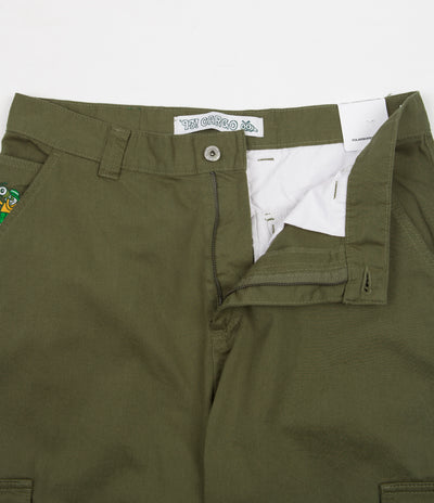 Polar 93 Cargo Pants in Khaki Green