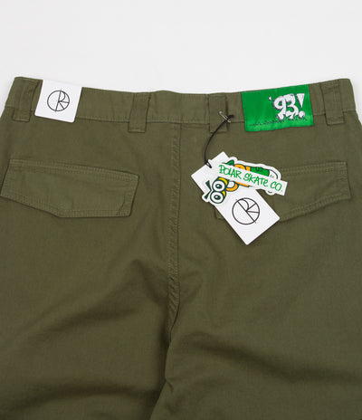 Polar 93 Cargo Pants in Khaki Green